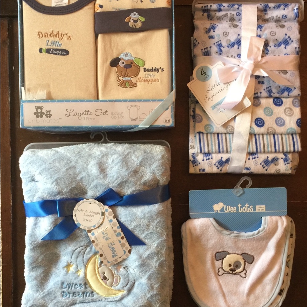 Brand new baby boy items
